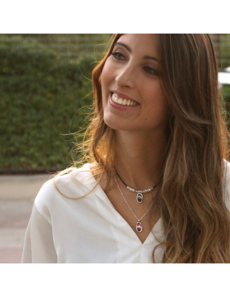 colgantes swarovski plata