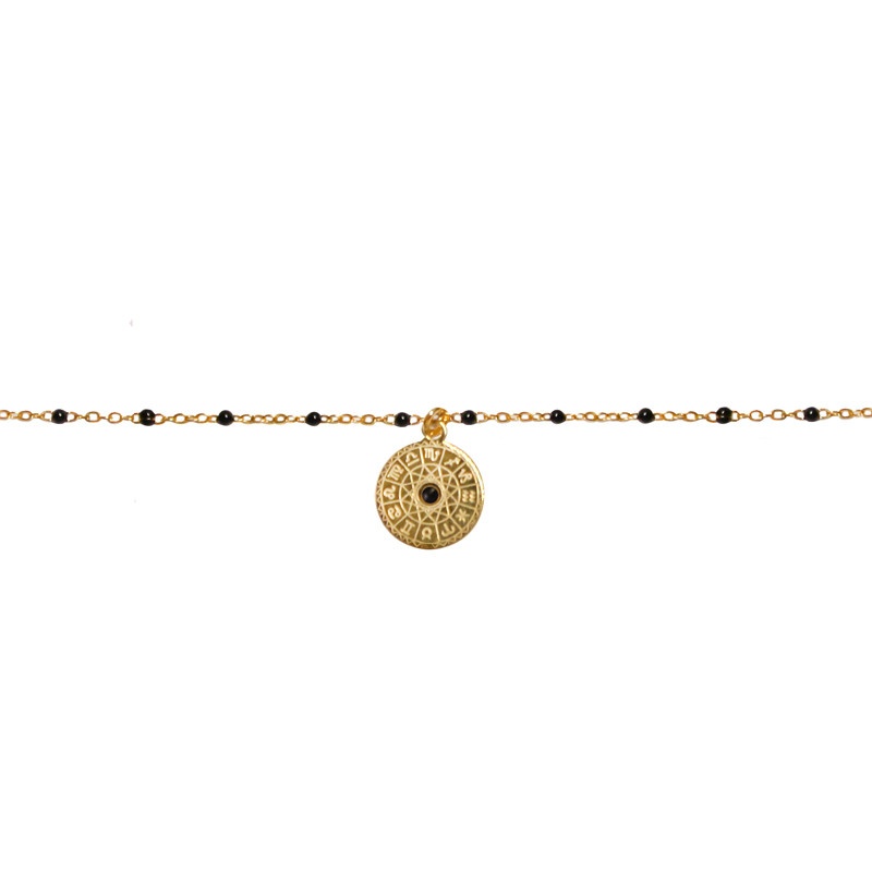 Pulsera horoscopo oro