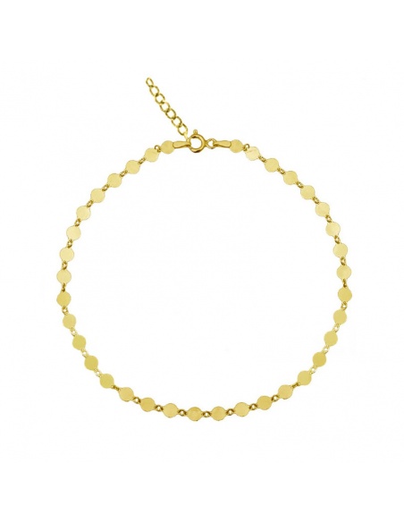 choker medallitas oro