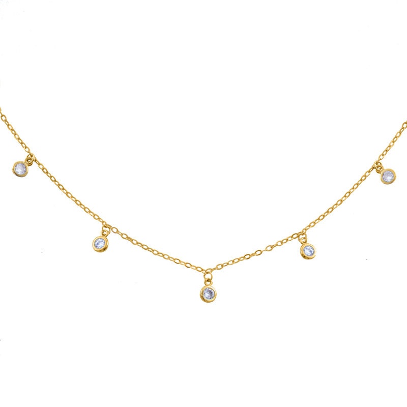 choker oro circonitas choker oro circonitas