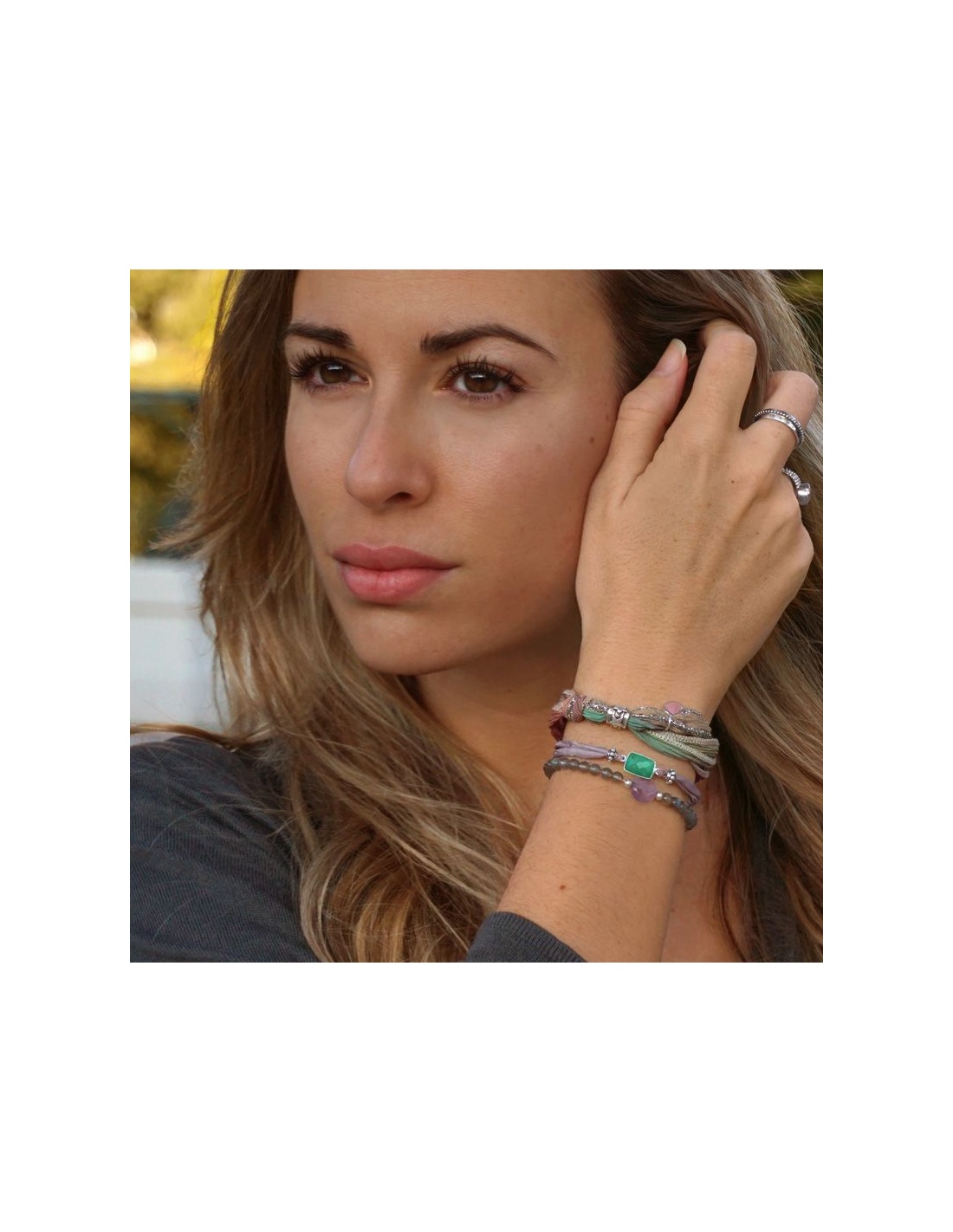 Pulseras seda Pulseras seda