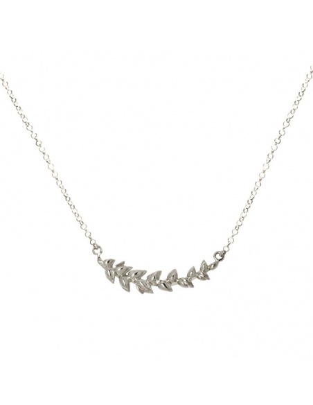 Collar espiga plata