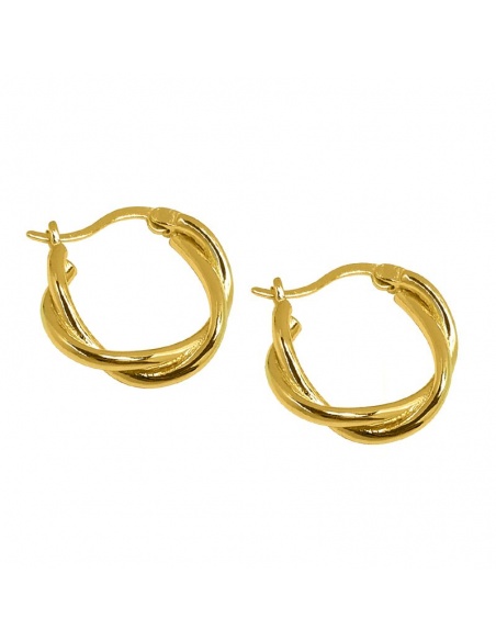 Pendientes aro oro