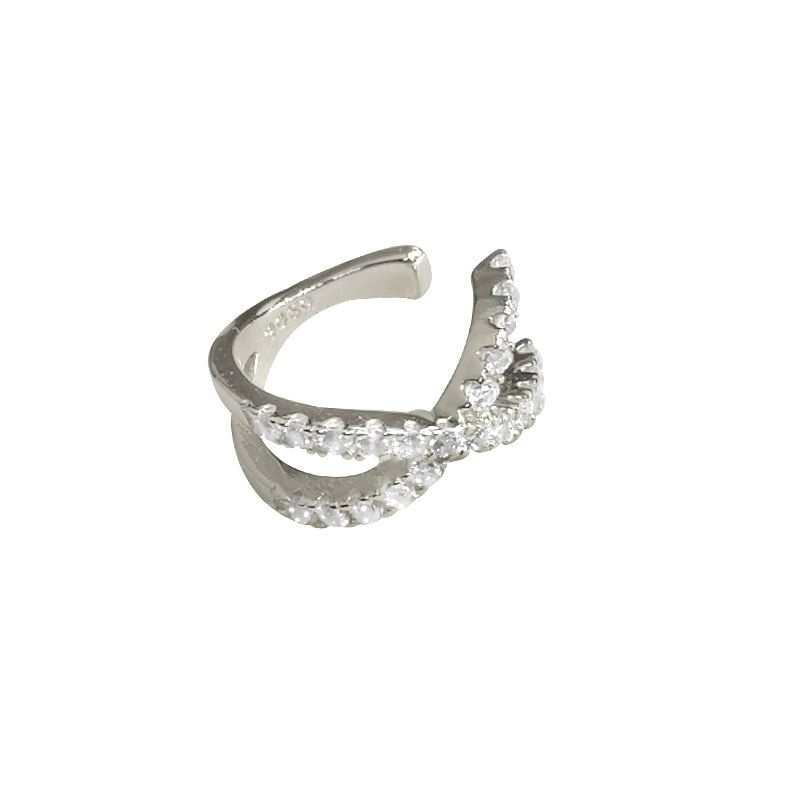 earcuff exis plata circonitas