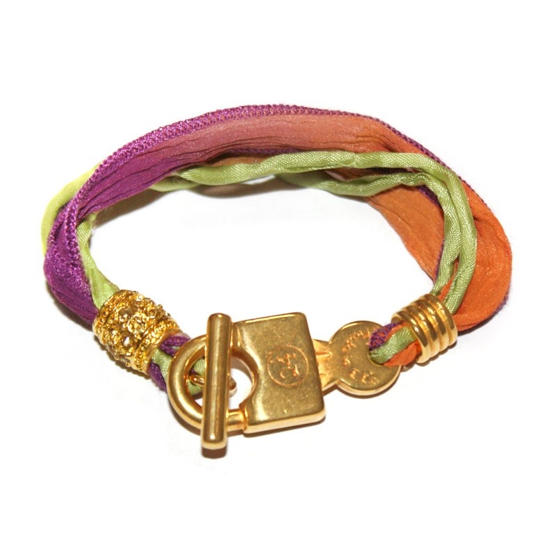 Pulsera de seda Abu Dabi - Bisuka