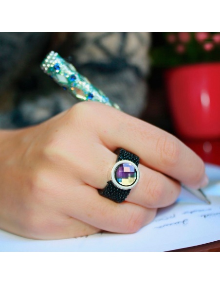 Anillo Caviar plata