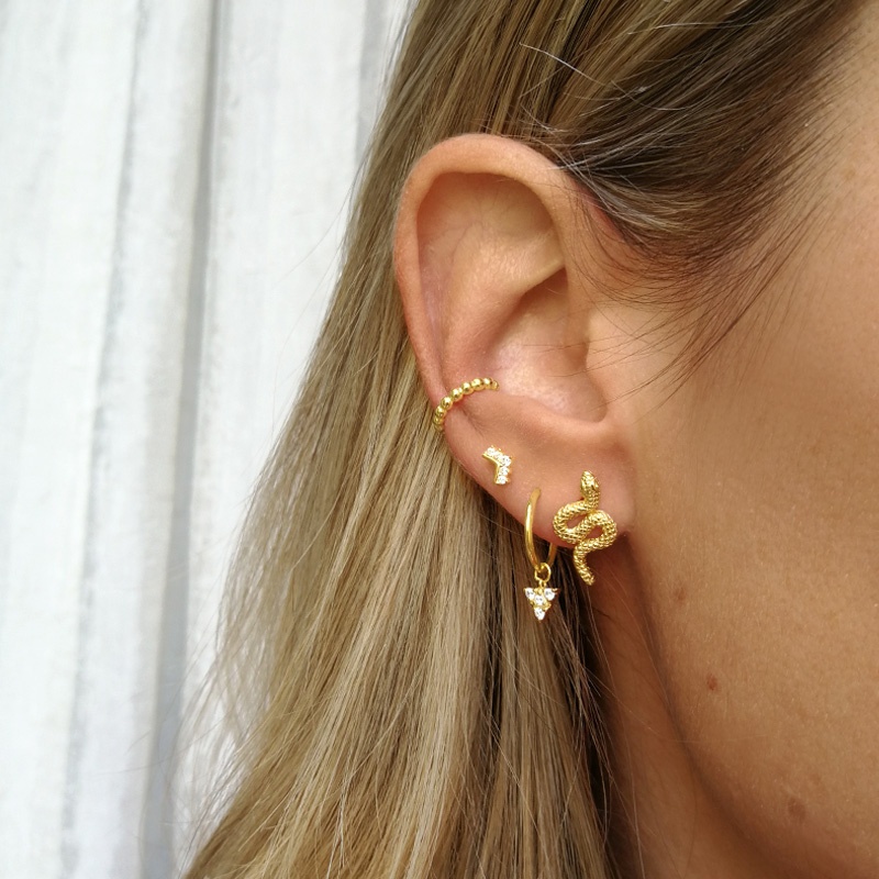 Pendiente Chery oro 2