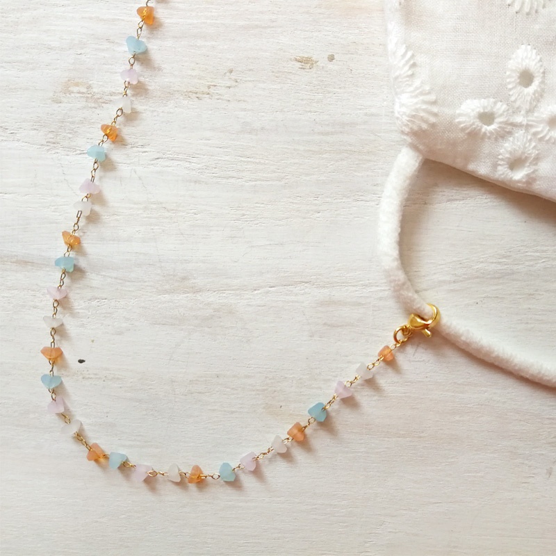 cuelga mascarilla cristalitos cuelga mascarilla cristalitos