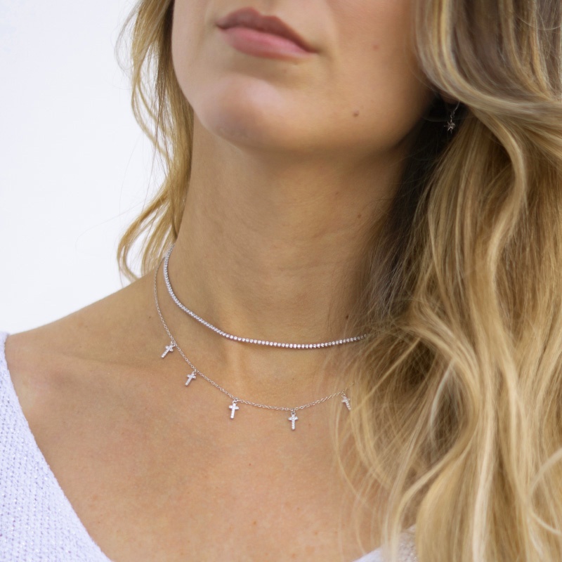 choker circonitas plata 2