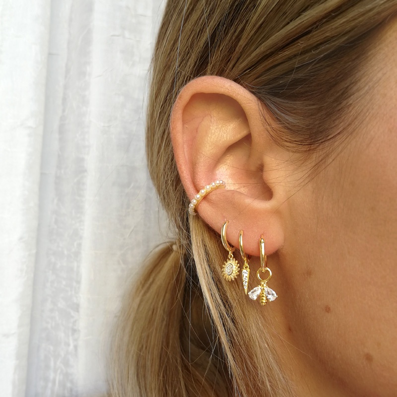 pendiente sol plata circonitas 2