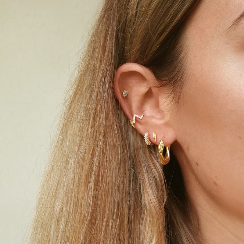 Piercing plata gota circonitas 2