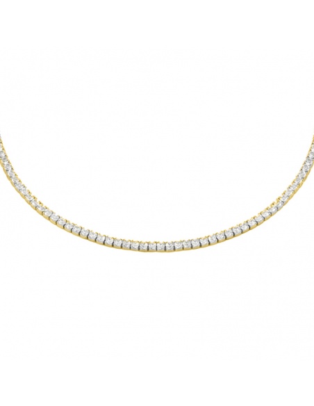 choker circonitas oro