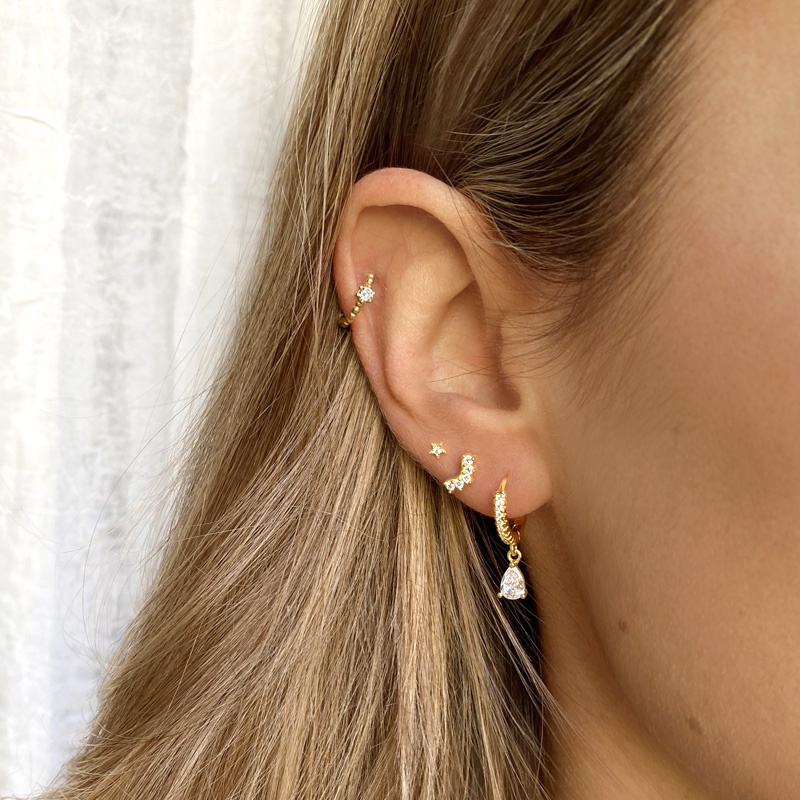 piercing estrella oro 2