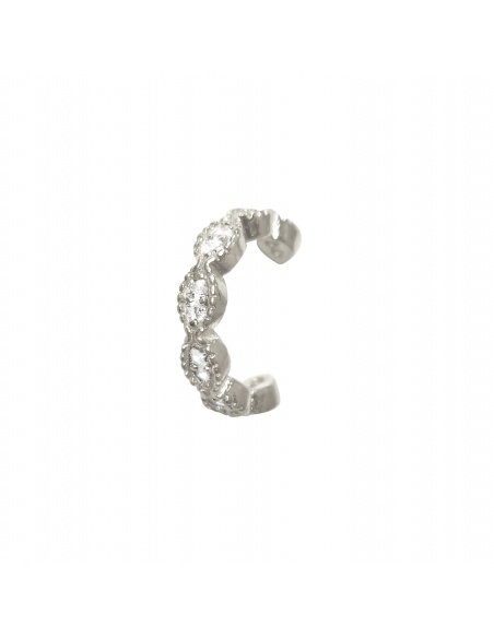 earcuff plata circonitas earcuff plata circonitas