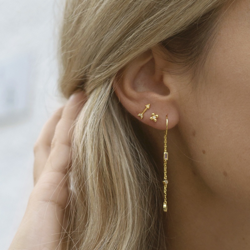 Pendiente Lary oro 2