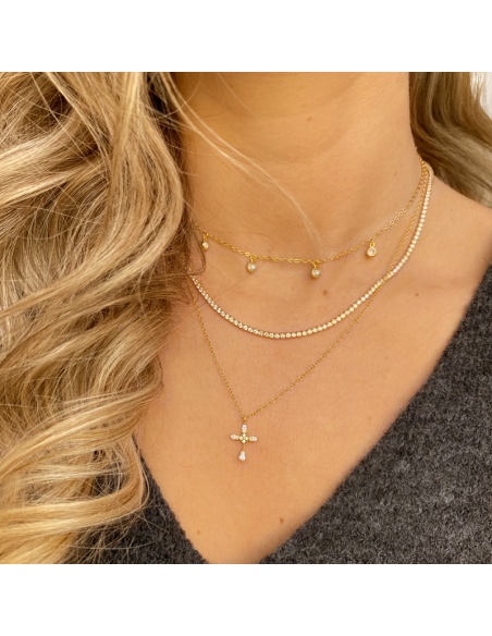 choker circonitas oro choker circonitas oro