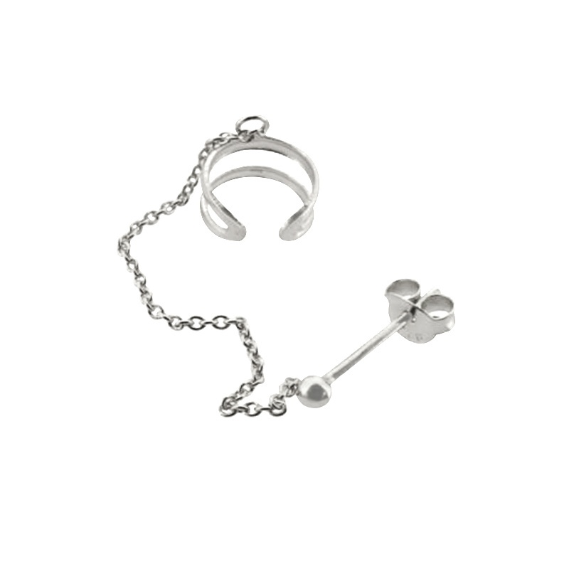 Pendiente earcuff plata