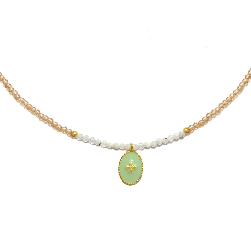 choker piedrecitas
