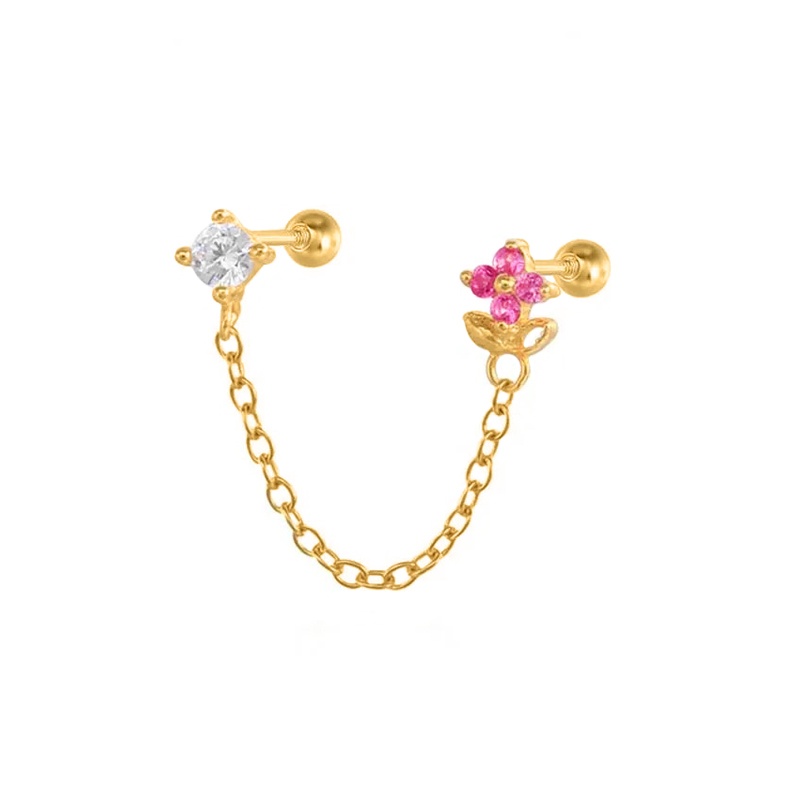 piercing flores circonitas