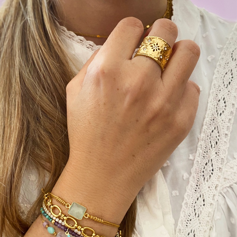 anillo acero circonitas 2