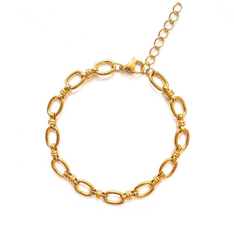 pulsera eslabones acero cleo