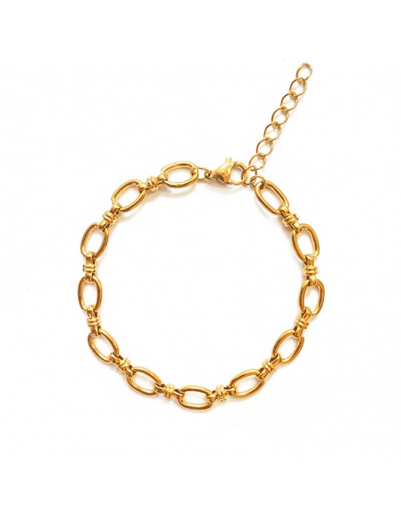 pulsera eslabones acero cleo