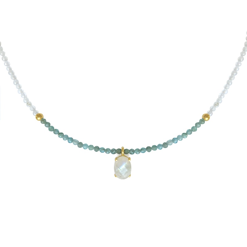 Choker piedra luna