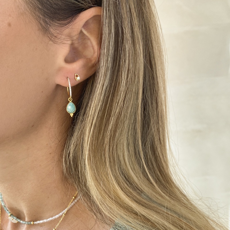 pendientes amazonita lagrima 2