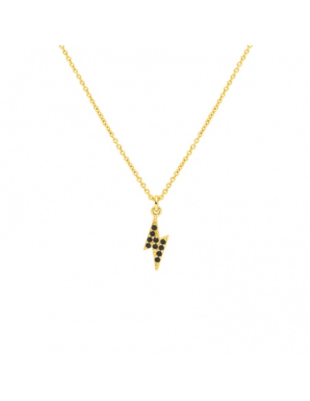 collar mini rayo oro