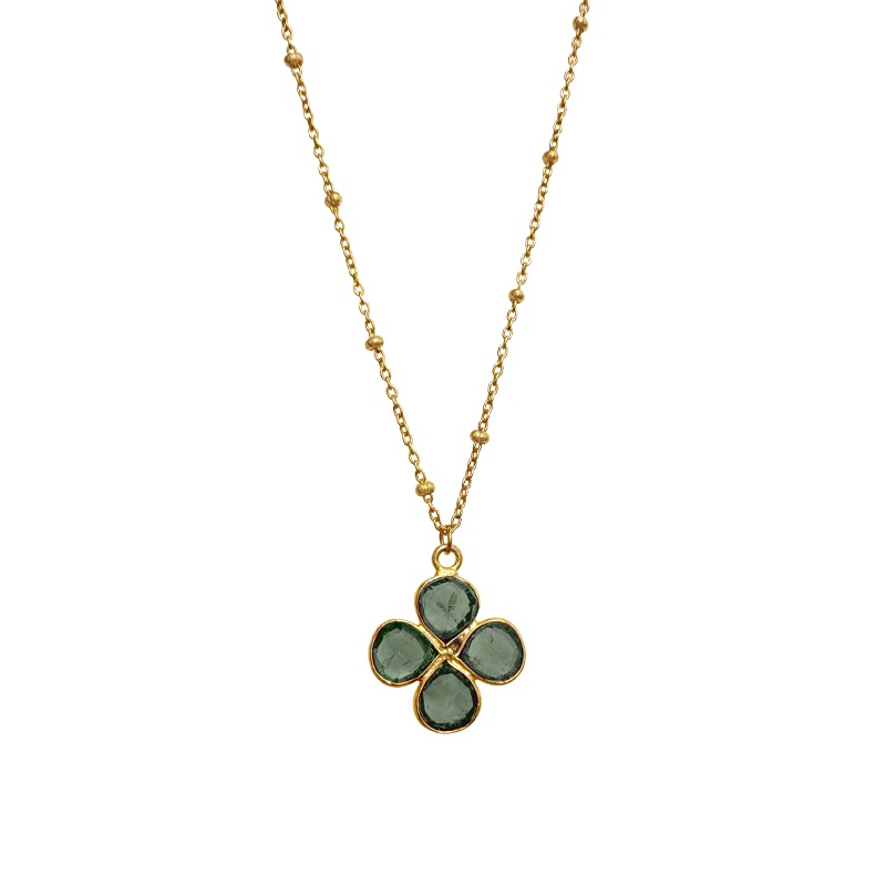 Collar Aventurine flower