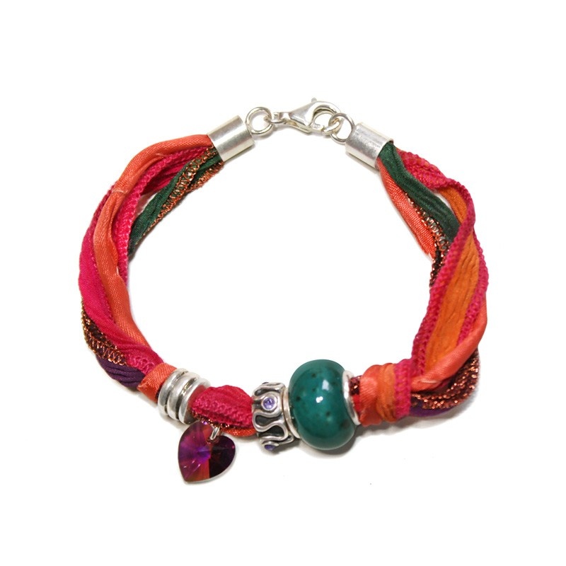 Pulsera seda Clivia Pulsera seda Clivia