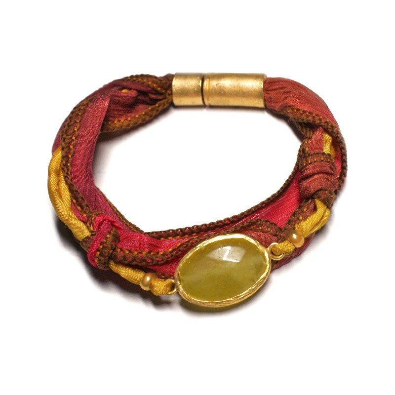 Pulsera seda Sunset