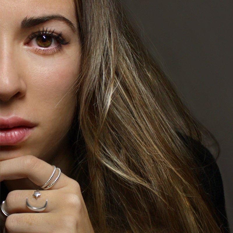 Anillo Double plata 2