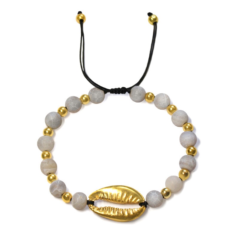 Pulsera concha oro Pulsera concha oro