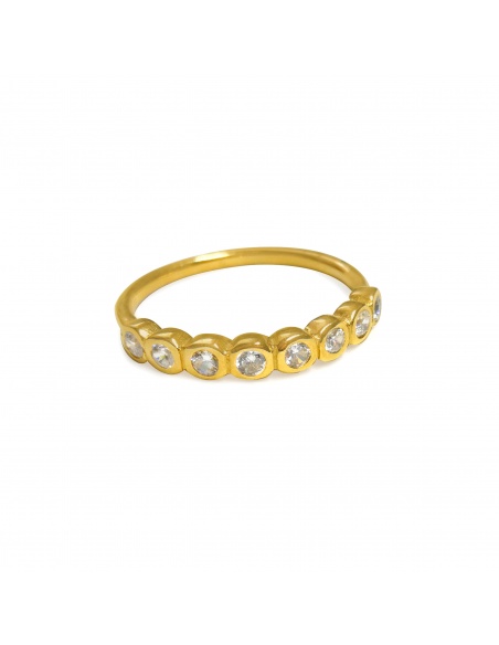 Anillo circonitas oro Anillo circonitas oro